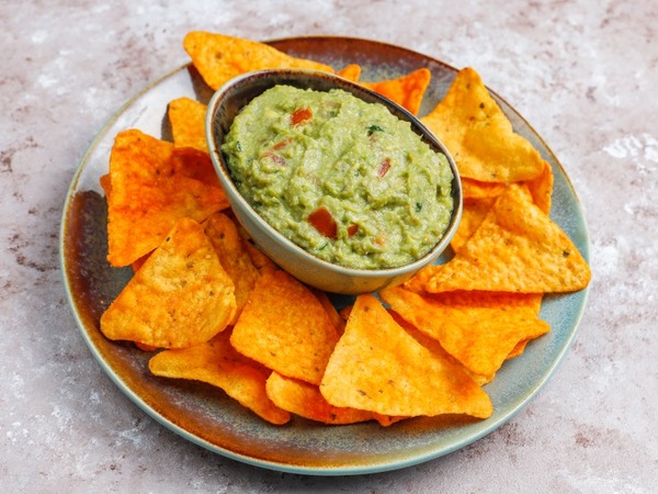 Guacamole con Nachos