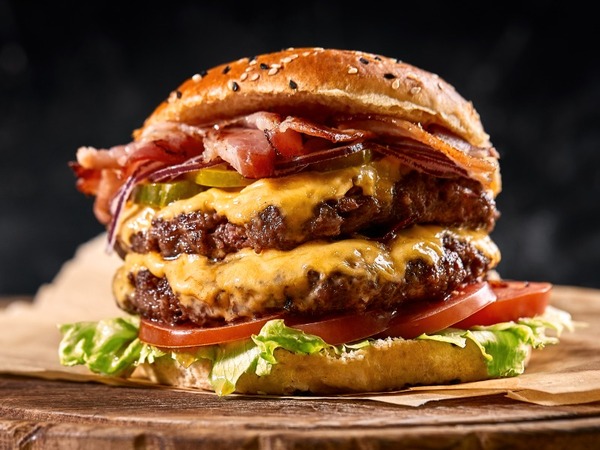 Hamburguesa nebraska doble 