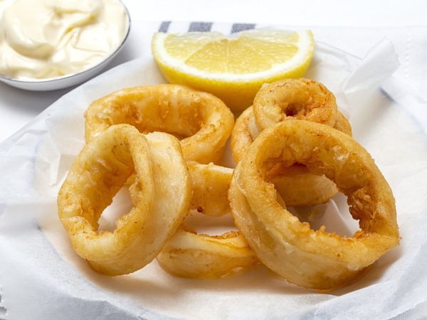 Anillas de calamar