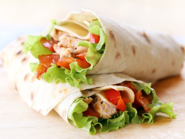 Fajitas de pollo 2 uni