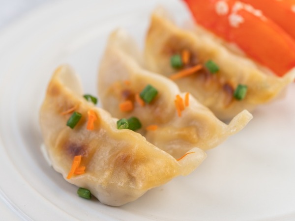 Pork and Boletus Gyozas