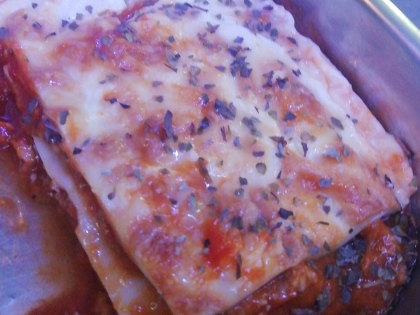 Lasaña boloñesa