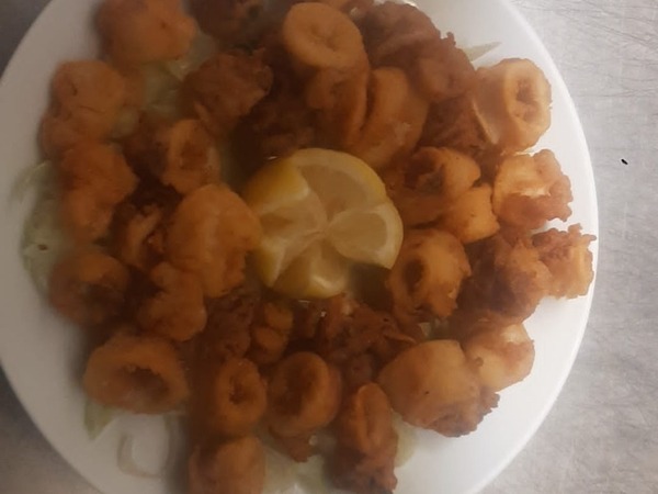 Chipirones enharinados