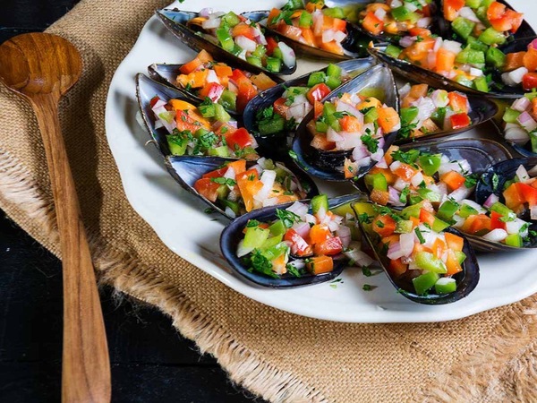 Mejillones vinagreta