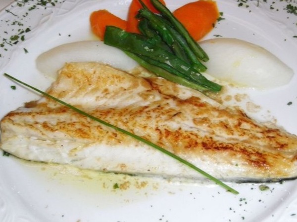 Lubina a la plancha