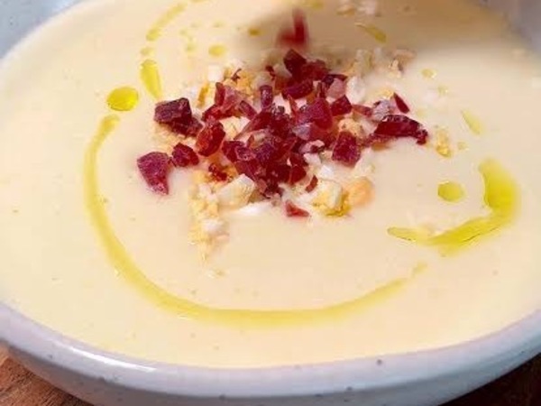 Crema fría de Espárragos Blancos