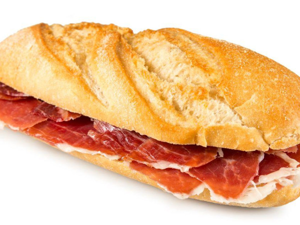 Bocadillo jamón serrano