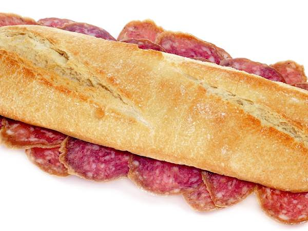Bocadillo fuet