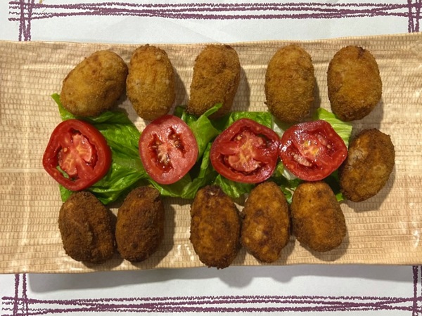 Croquetes caseiros