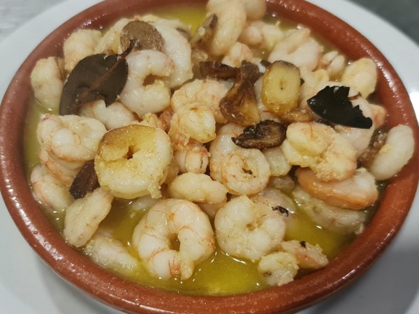 Crevettes à l'ail