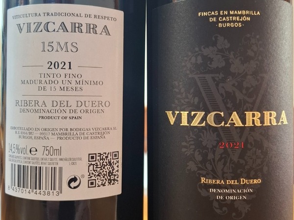 Vizcarra 15MS (50cl) - D.O. Ribera del Duero