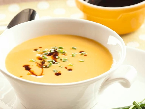 Carrot and pumpkin cream