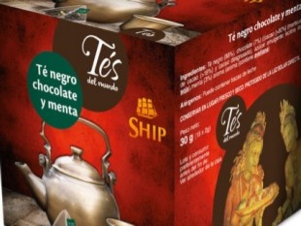 TÉ NEGRO CHOCOLATE Y MENTA 