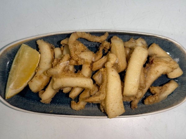 Chocos fritos de trasmallo