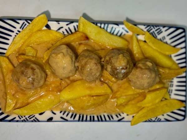Albóndigas al caramelo