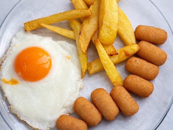 Mini croquetas de jamón 