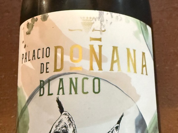Vino blanco seco Palacio de doñana 