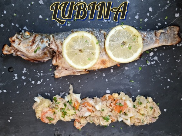 LUBINA A LA BRASA