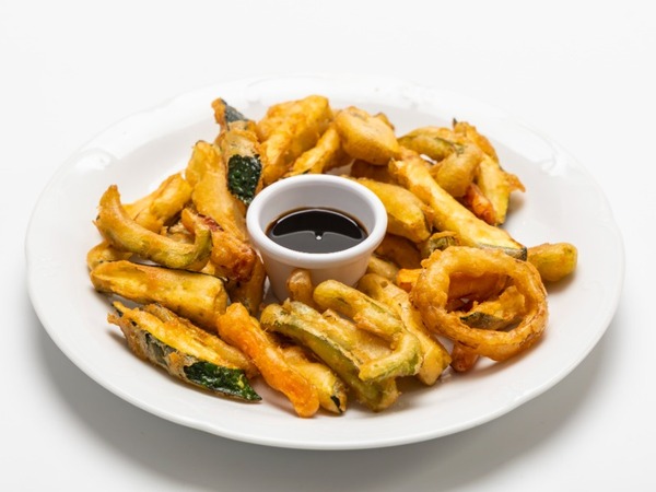 Verduras en tempura