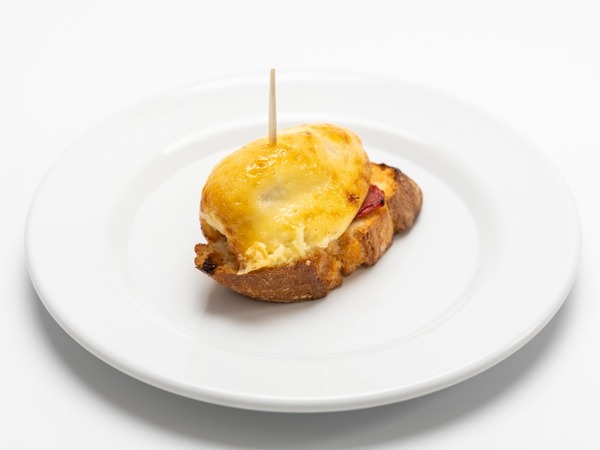 Pincho Bacalao gratinado