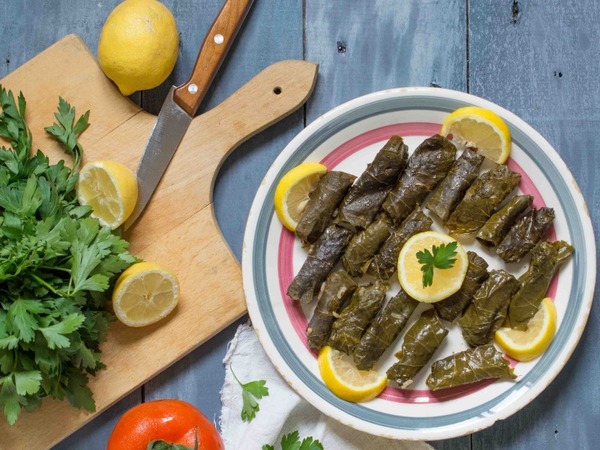 Hojas de Parra con Carne