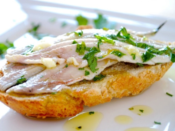 Tosta de Boquerones 