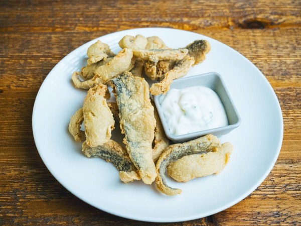Adobo de pez araña frito 