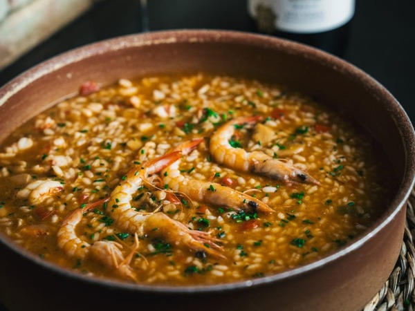 Arroz meloso de marisco (min 2 personas)