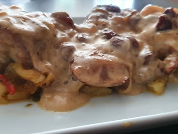 Solomillo de cerdo al vino dulce de Málaga