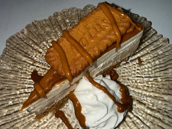 Tarta de galleta lotus