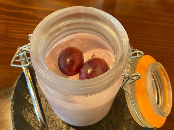 Rotweinmousse, hausgemacht