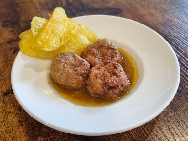 Albóndigas de Carrillada y setas