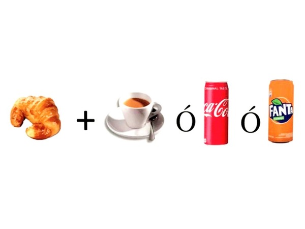 Croissant + Coffee or Soft Drink