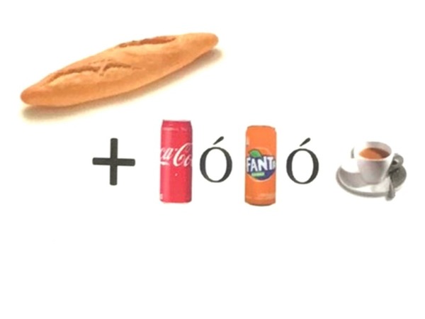 Sandwich + Soft drink or Coffee