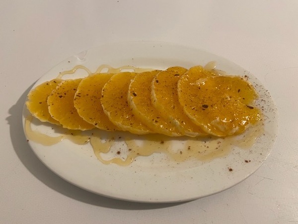NARANJA CON MIEL I CANELA