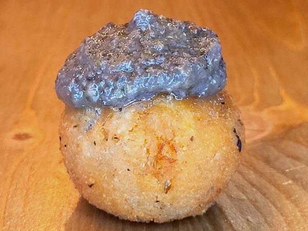 Brandada de bacallà amb olivada