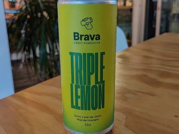 Bon Triple Lemon. Kombucha non pasteurisé