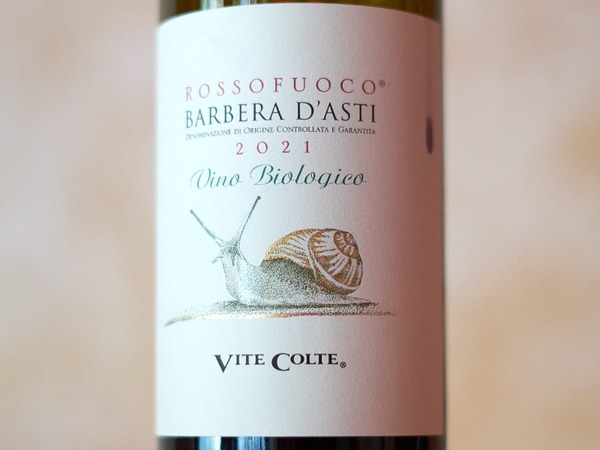 Domaine viticole BARBERA D'ASTI ROSSOFUOCO BIO D.O.C.G. VITE COLTE (Piémont)