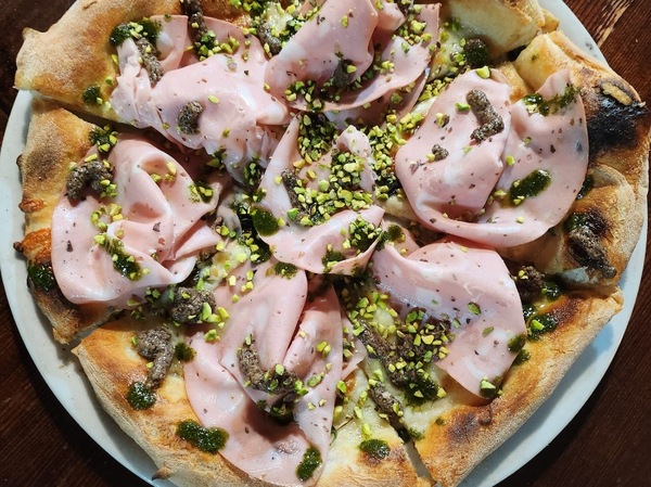 Pizza trufada