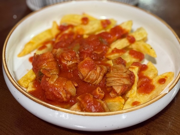 Revoltillos con tomate