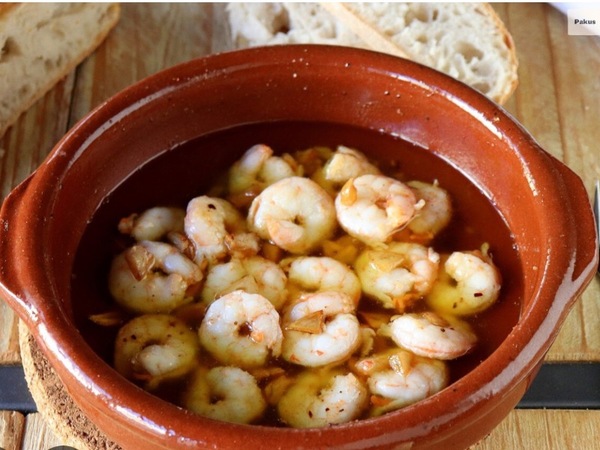 Gambas al ajillo 