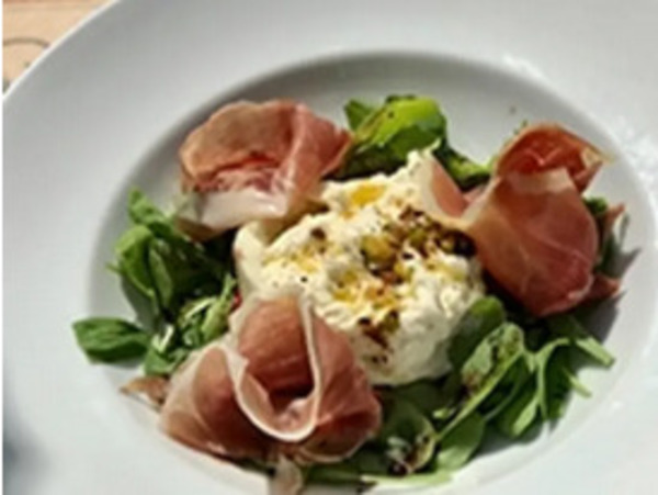 BURRATA con PARMA
