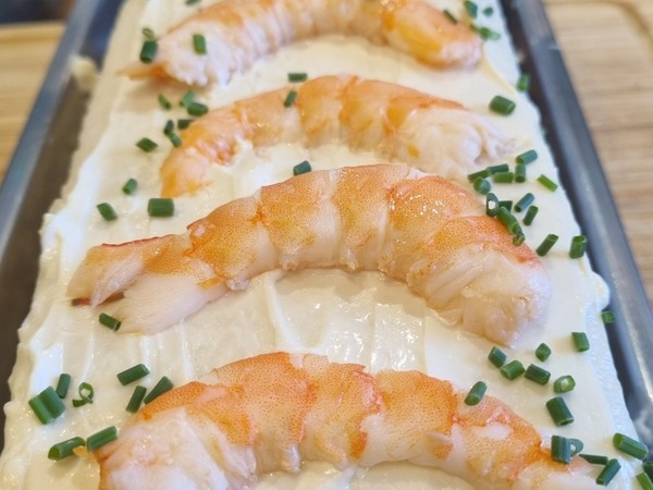 Pastel Vegetal de Mariscos