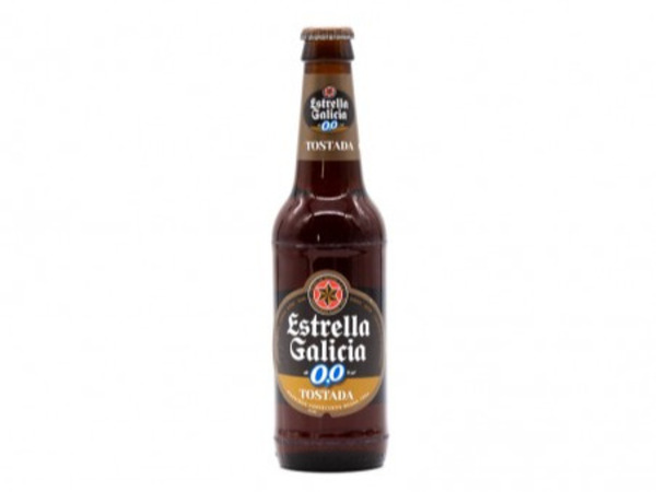 ESTRELLA GALICIA 0,0 TOSTADA