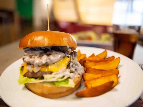 Mushroom burger