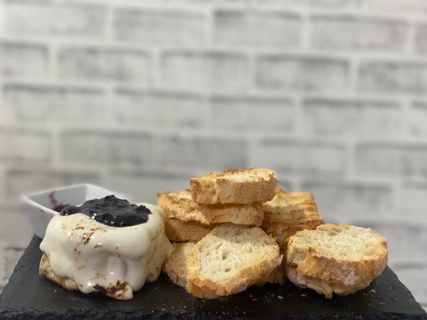 Queso de cabra a la plancha