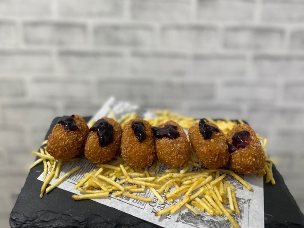 Croquetas de jamón (6)