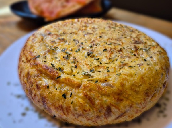 Patata y cebolla confitada