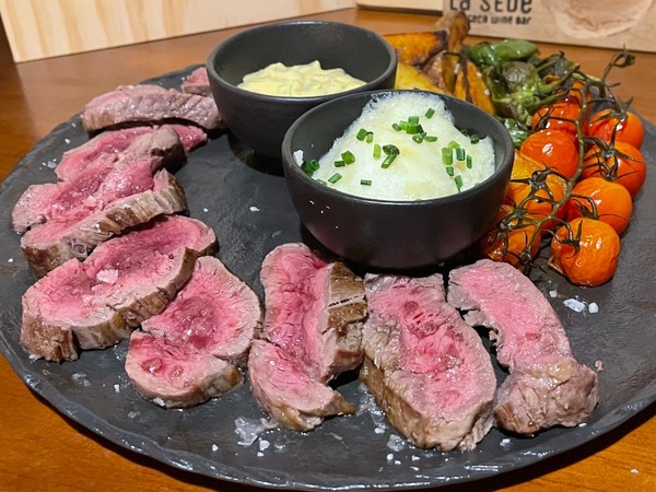 Chateaubriand for 2 persons of top quality sirloin steak