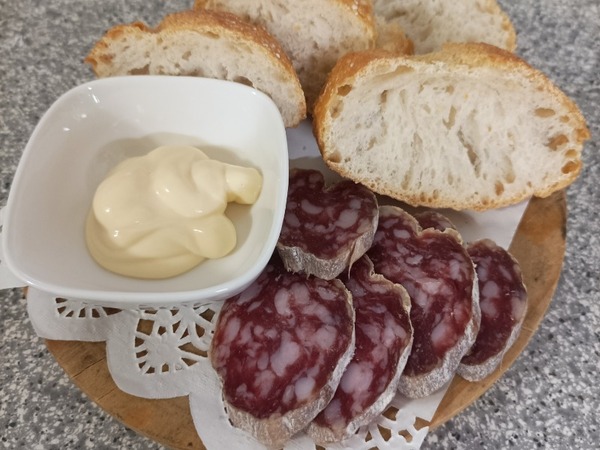 BREAD AND SALAMI 
